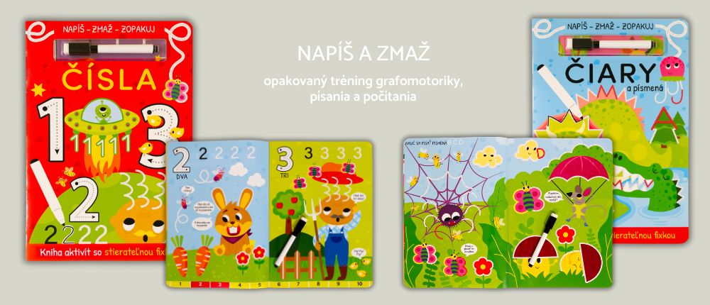 napis a zmaz s fixkou a trenuj opakovane
